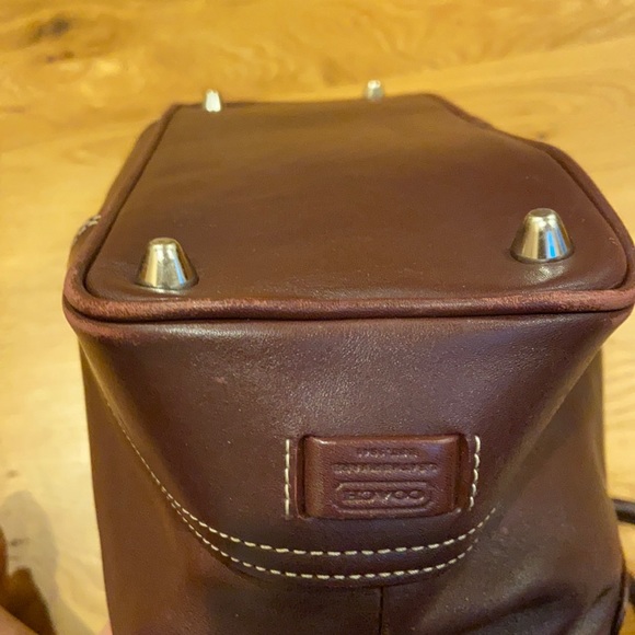 Brown Leather Coach Bag - Picture 7 of 10